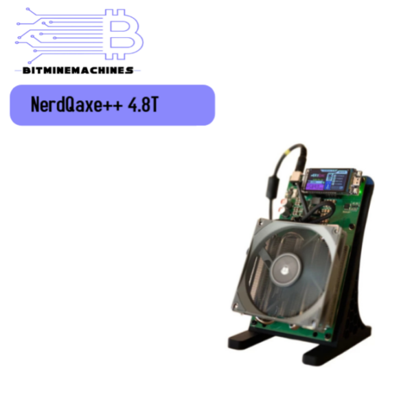 NerdMiner NerdQaxe++ 4 8T Bitcoin Miner