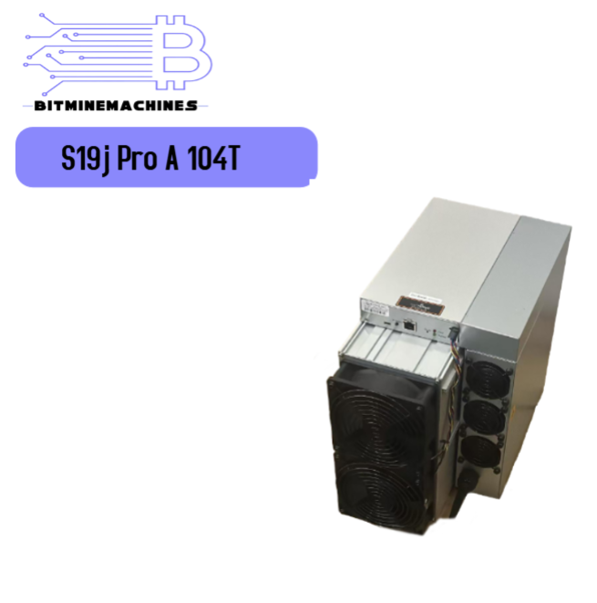 BITMAIN Antminer S19j Pro A 104T BTC Miner