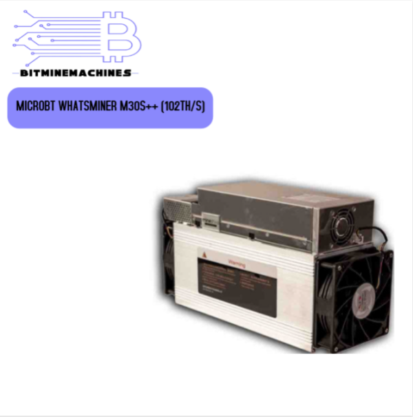 MICROBT WHATSMINER M30S++ (102TH/S)