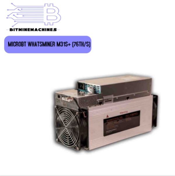 MICROBT WHATSMINER M31S+ (76TH/S) used