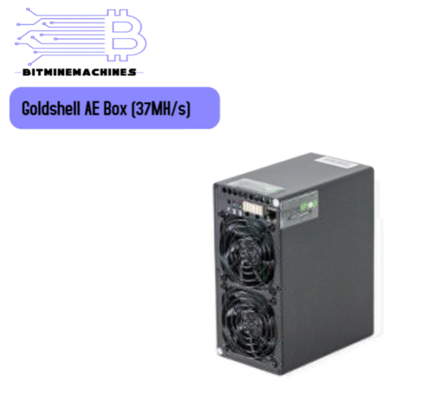 Goldshell AE Box (37MH/s) – High Performance Home Miner for ALEO