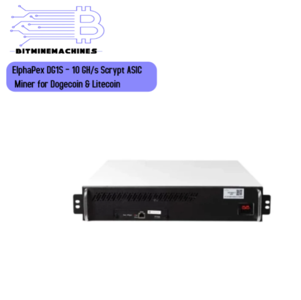ElphaPex DG1S – 10 GH/s Scrypt ASIC Miner for Dogecoin & Litecoin