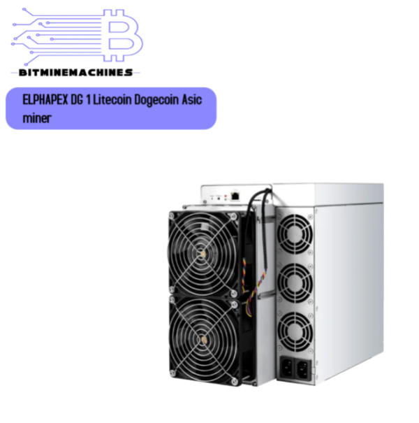 ELPHAPEX DG 1 Litecoin Dogecoin Asic miner