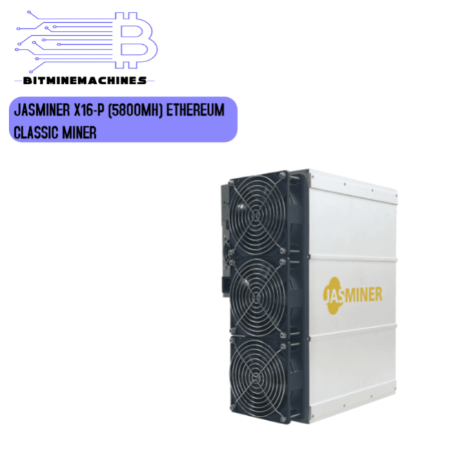 JASMINER X16 P (5800MH) ETHEREUM CLASSIC MINER